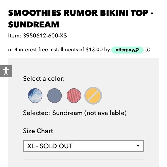 👙BNWT - BODY GLOVE Bikini Top, XL - Picture 4 of 7